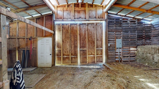 view of stable