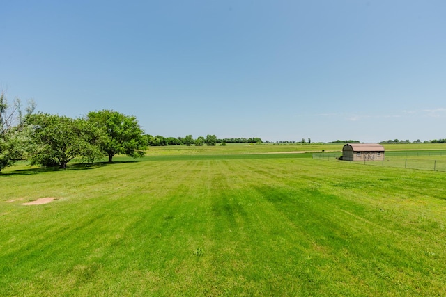 2778 Ashwood Rd, Columbia, TN 38401 - view of yard featuring a view of countryside and an outbuilding