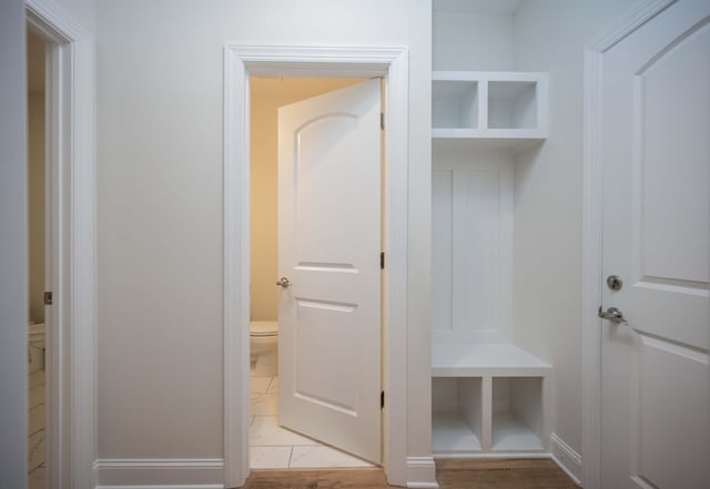 view of mudroom