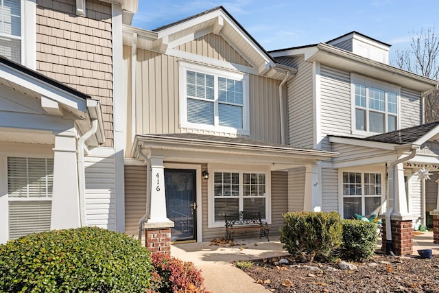 view of townhome / multi-family property