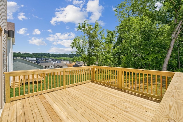 view of deck