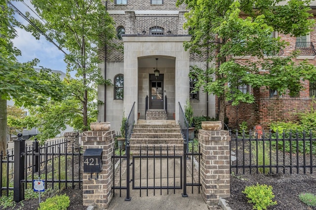 view of property entrance