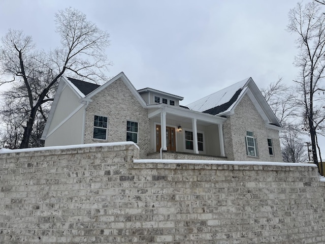 view of front facade