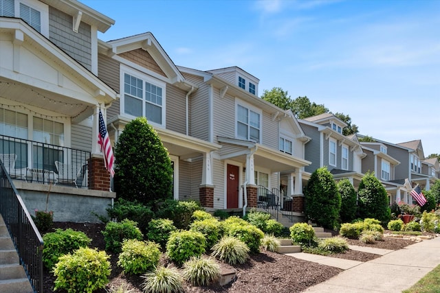 view of townhome / multi-family property