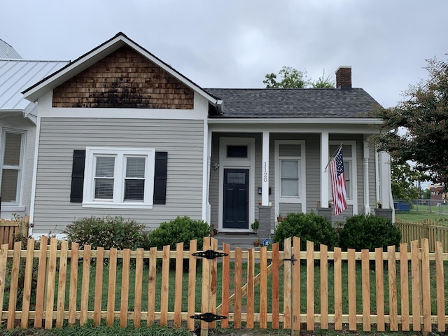 view of front of house