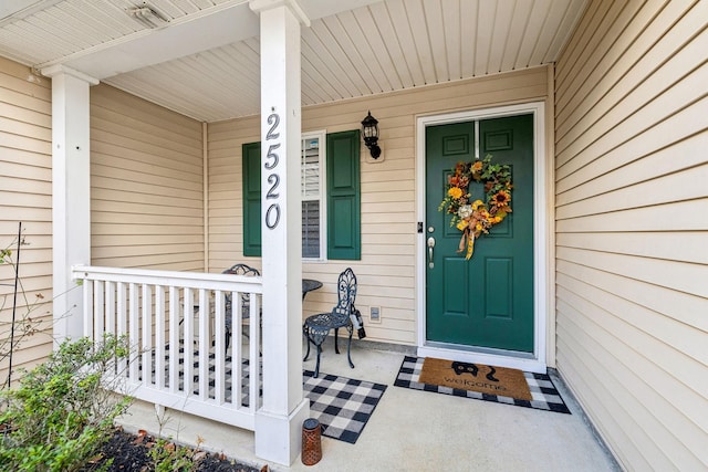 view of property entrance