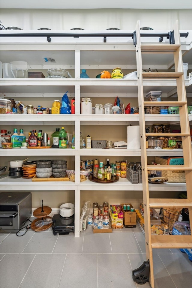 view of pantry