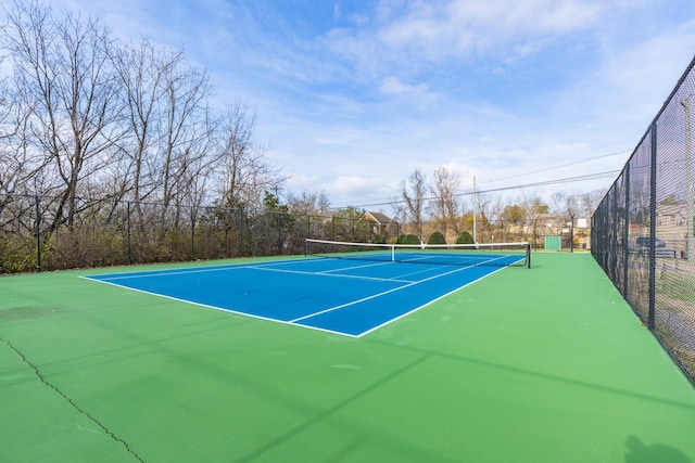 view of sport court featuring basketball court