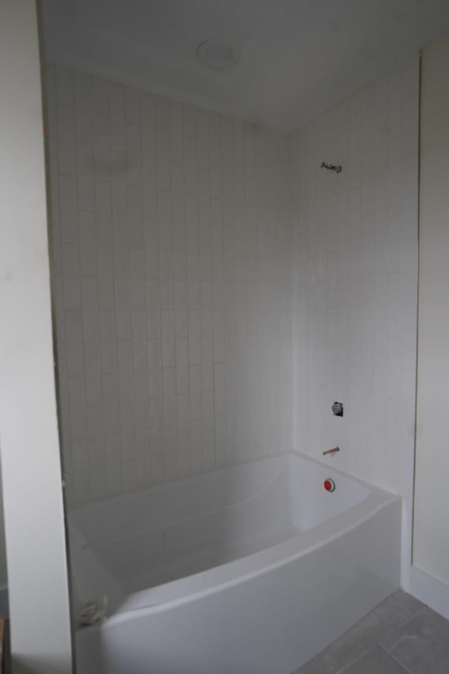 bathroom featuring tile patterned flooring