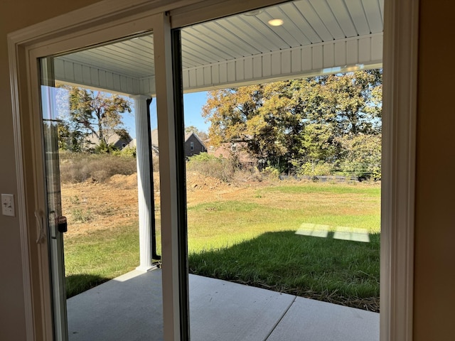 view of doorway