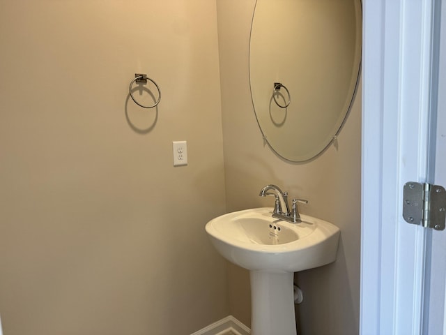 bathroom with sink