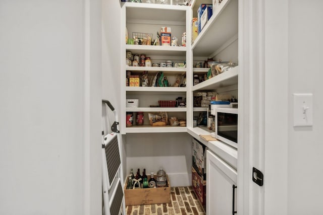 view of pantry