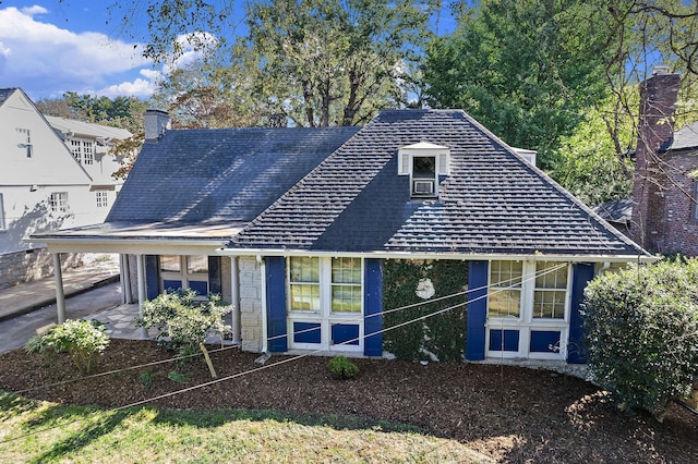 view of back of property