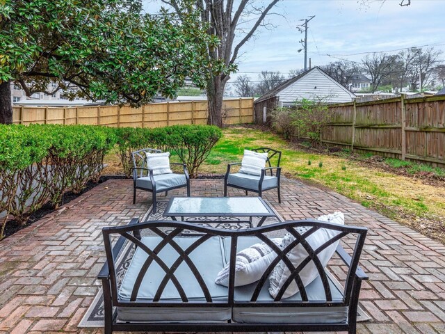 view of patio