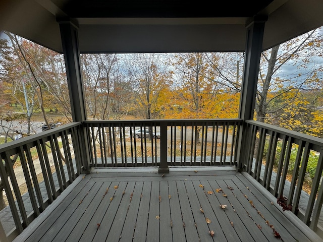 view of deck