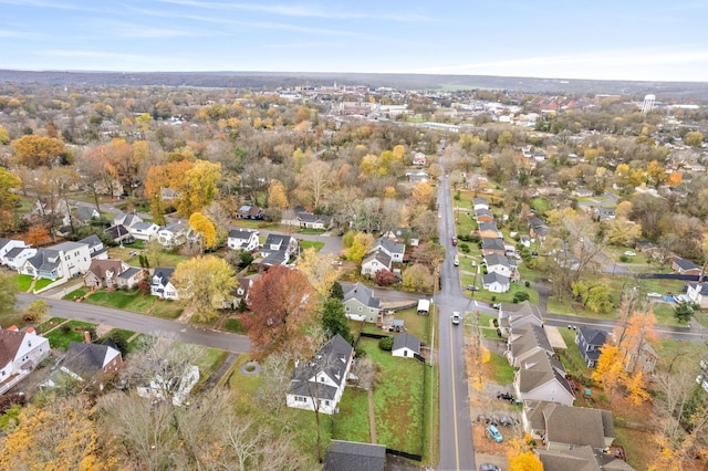 aerial view