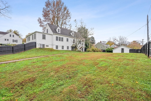 view of rear view of property