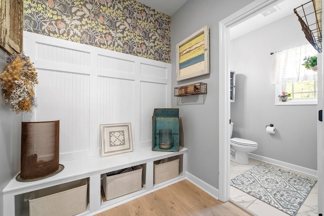 view of mudroom