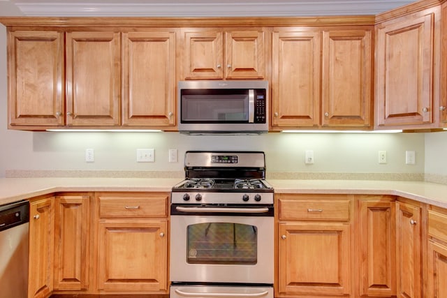 kitchen featuring stainless steel appliances