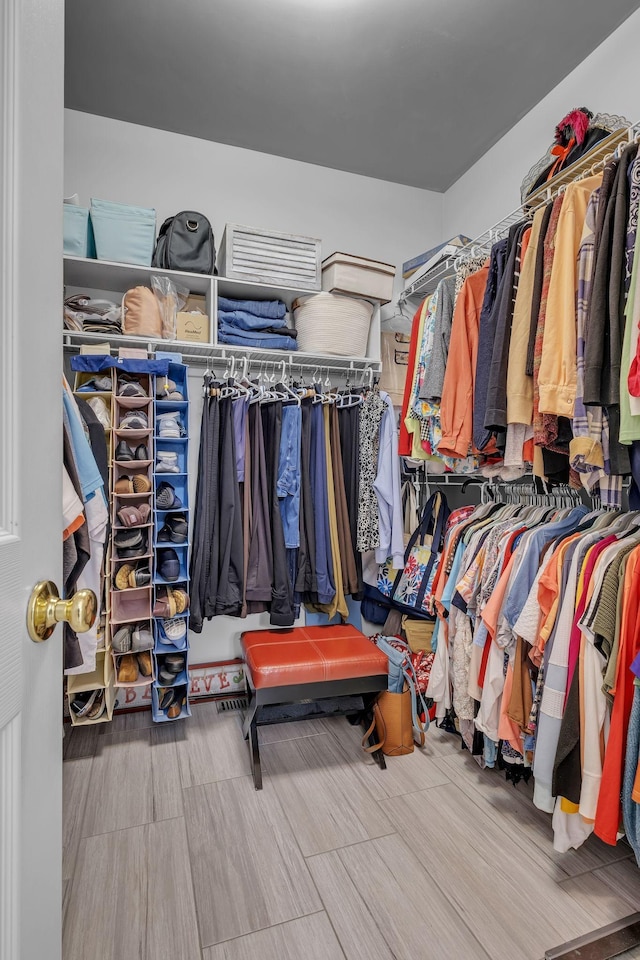 view of spacious closet