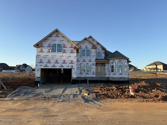 view of property under construction