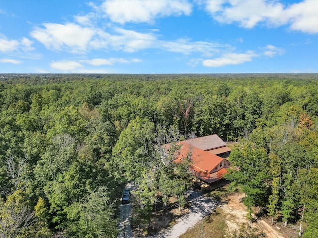 aerial view