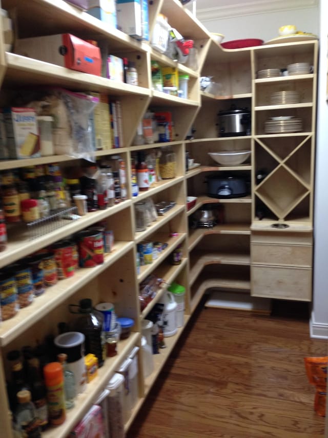 view of pantry