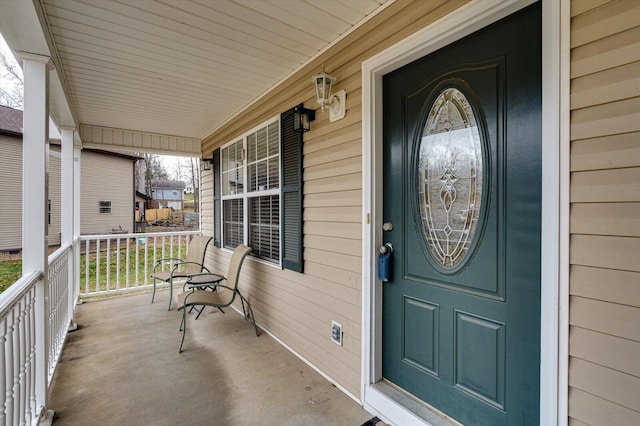 view of property entrance