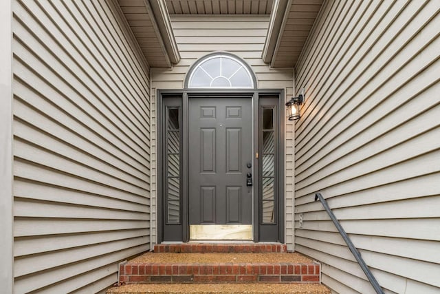 view of property entrance