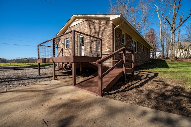 exterior space featuring a patio