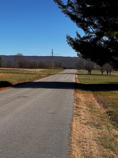 view of road