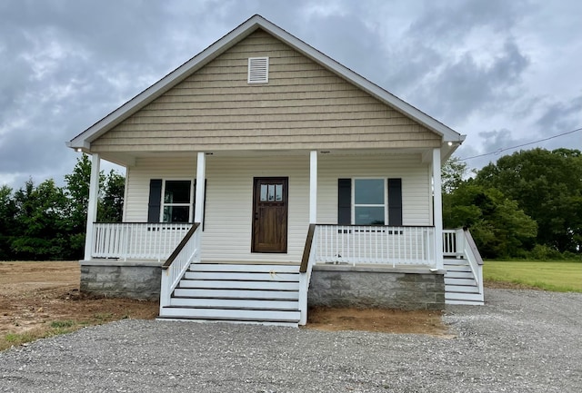 58 Union Hill Rd, Loretto, TN 38469 - bungalow-style home featuring a porch