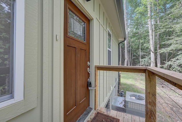 view of entrance to property