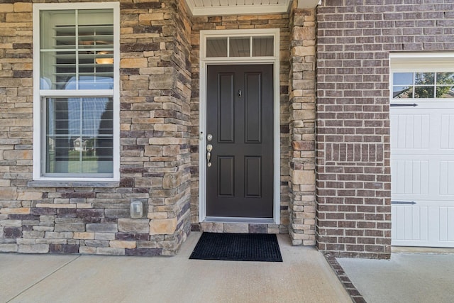 view of property entrance