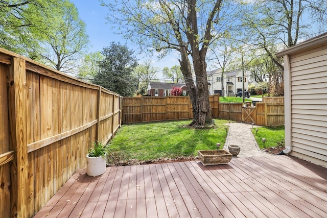 3417 Pleasant Valley Rd, Nashville, TN 37204 - wooden terrace featuring a lawn