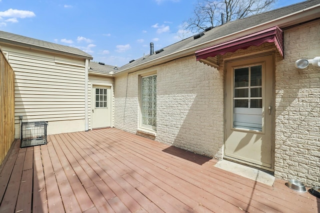 3417 Pleasant Valley Rd, Nashville, TN 37204 - view of wooden deck