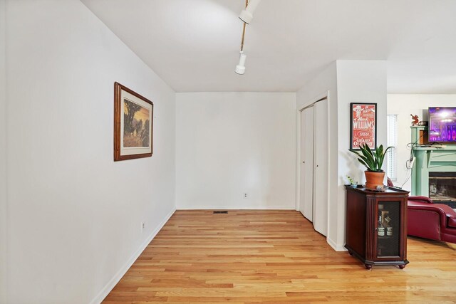 3417 Pleasant Valley Rd, Nashville, TN 37204 - corridor with light wood-type flooring