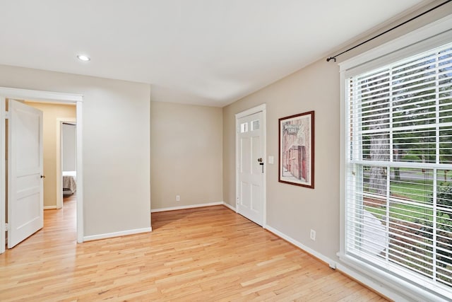 3417 Pleasant Valley Rd, Nashville, TN 37204 - entrance foyer with light hardwood / wood-style floors