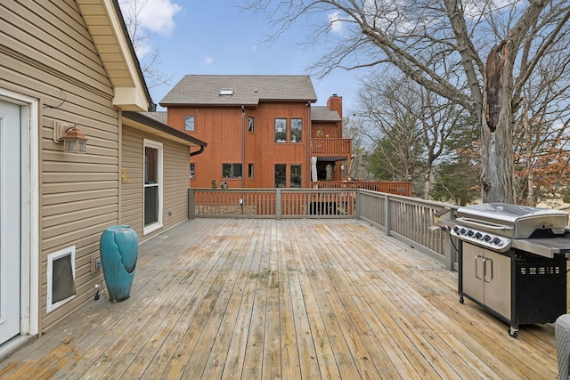 view of deck