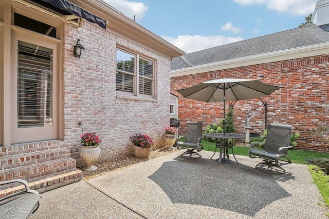 view of patio