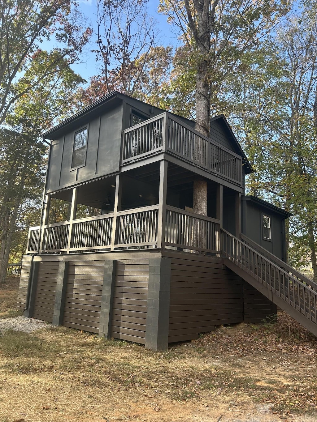 view of rear view of house