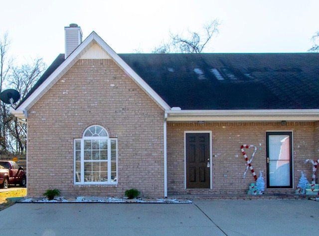 view of rear view of house