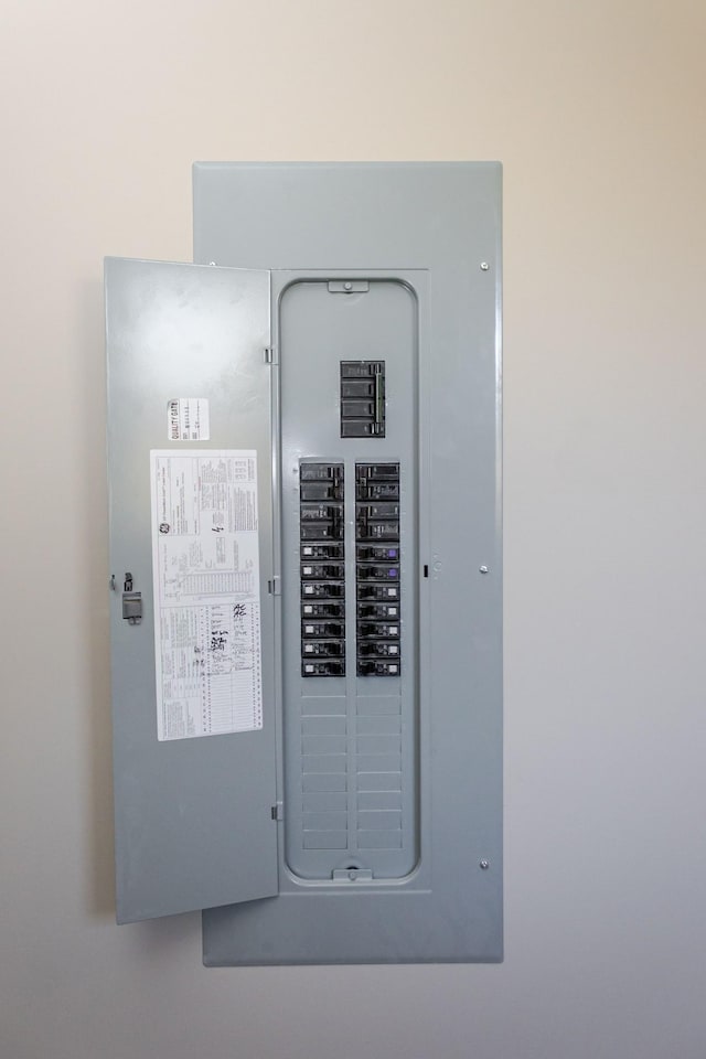 utilities featuring electric panel