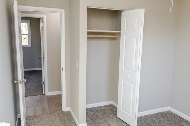 view of closet