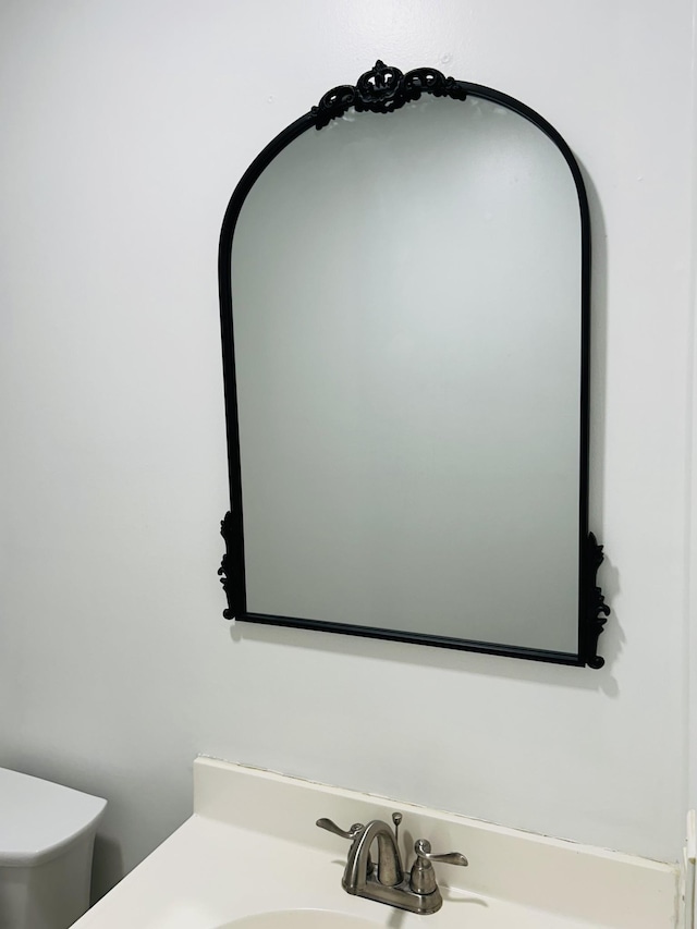 3006 Westwood Dr, Columbia, TN 38401 - half bathroom featuring toilet and vanity