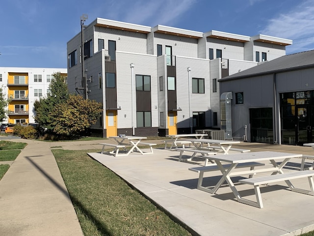 exterior space with a patio area