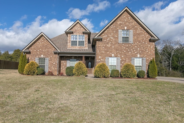 front of property featuring a front yard