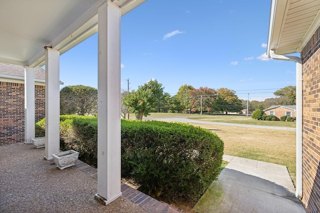 view of patio