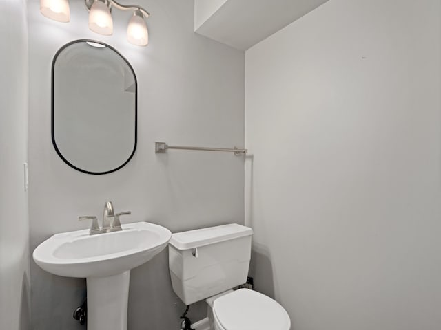 bathroom with toilet