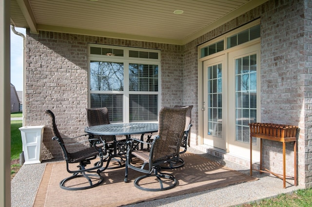 view of patio